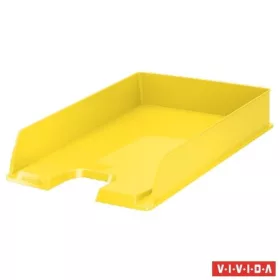   ESSELTE Irattálca, műanyag, ESSELTE "Europost", Vivida sárga