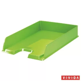   ESSELTE Irattálca, műanyag, ESSELTE "Europost", Vivida zöld