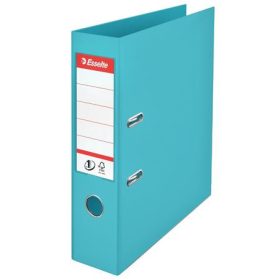  ESSELTE Iratrendező, 75 mm, A4, PP, élvédő sínnel, ESSELTE "Colour’Breeze", kék