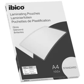   IBICO Meleglamináló fólia, 125 mikron, A4, fényes, IBICO "Standard"