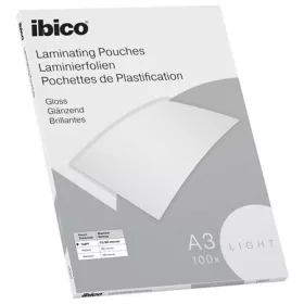   IBICO Meleglamináló fólia, 80 mikron, A3, fényes, IBICO "Light"