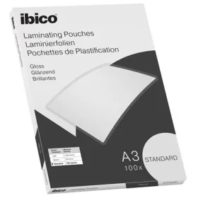   IBICO Meleglamináló fólia, 125 mikron, A3, fényes, IBICO "Standard"