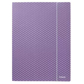   ESSELTE Gumis mappa, karton, A4, ESSELTE "Colour'Breeze", levendula