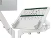 LEITZ Monitor- és laptoptartó-kar, LEITZ "Ergo Dual", világosszürke