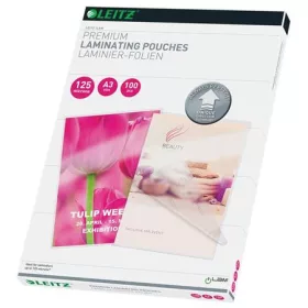   LEITZ Meleglamináló fólia, 125 mikron, A3, fényes, UDT technológiával, LEITZ "iLam"