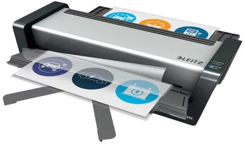 LEITZ Laminálógép, A3, 80-250 mikron, LEITZ "iLAM Touch 2 Pro", ezüst