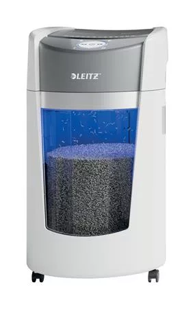 LEITZ Iratmegsemmisítő, mikrokonfetti, 10 lap, LEITZ "IQ OptiMax Office 550 P5"