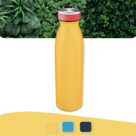 LEITZ Termosz, fém, 500 ml, LEITZ "Cosy", melegsárga