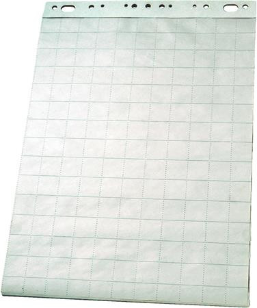 ESSELTE Flipchart papír, sima-kockás, 65 x 95,5 cm, 50 lap, ESSELTE