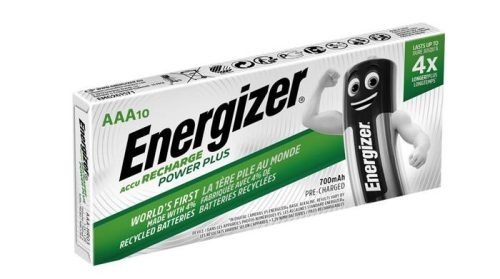ENERGIZER Tölthető elem, AAA mikro, 10x700 mAh, előtöltött, ENERGIZER "Extreme"
