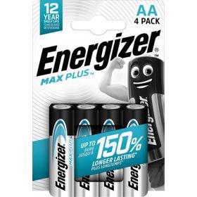   ENERGIZER Elem, AA ceruza, 4 db, ENERGIZER "Max Plus"