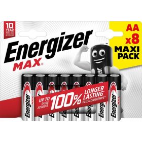 ENERGIZER Elem, AA ceruza, 8 db, ENERGIZER "Max"