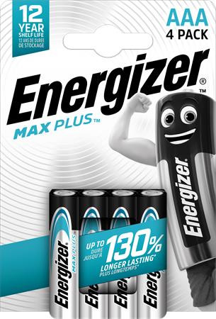 ENERGIZER Elem, AAA mikro, 4db, ENERGIZER "Max Plus"