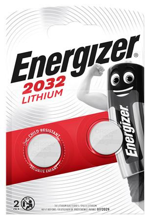 ENERGIZER Gombelem, CR2032, 2 db, ENERGIZER