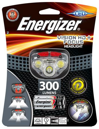 ENERGIZER Fejlámpa, 3 LED, 3xAAA, ENERGIZER "Headlight Vision HD Focus"