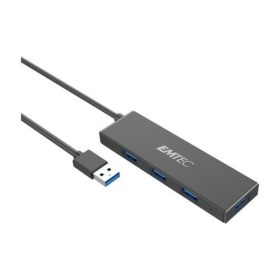   EMTEC USB elosztó-HUB, 4xUSB 3.1/1xUSB micro, EMTEC "T620A"