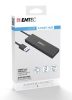 EMTEC USB elosztó-HUB, 4xUSB 3.1/1xUSB micro, EMTEC "T620A"