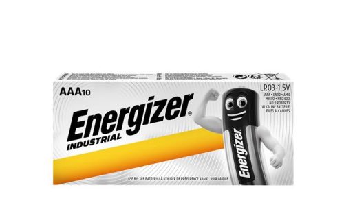 ENERGIZER Elem AAA mikro, 10 db, ENERGIZER "Alkaline Power Industrial"