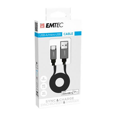 EMTEC USB kábel, USB-A - microUSB, EMTEC "T700B"