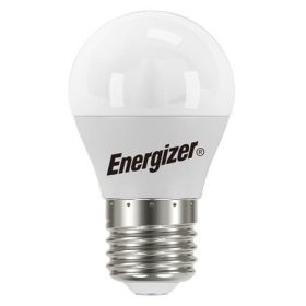   ENERGIZER LED izzó, E27, golf gömb, 4,9W (40W), 470lm, 3000K, ENERGIZER