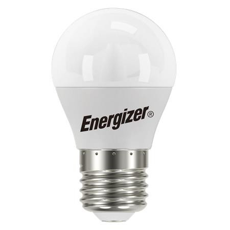 ENERGIZER LED izzó, E27, golf gömb, 4,9W (40W), 470lm, 3000K, ENERGIZER