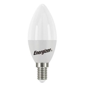   ENERGIZER LED izzó, E14, gyertya, 4,9W (40W), 470lm, 3000K, ENERGIZER