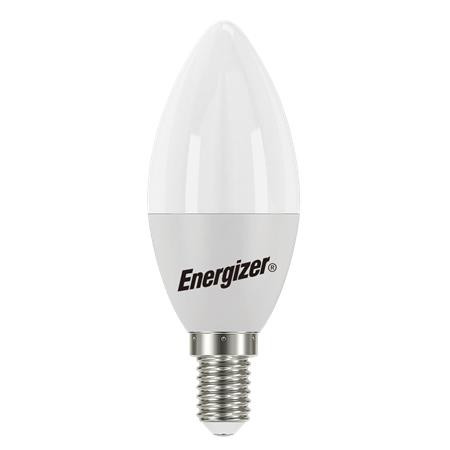 ENERGIZER LED izzó, E14, gyertya, 4,9W (40W), 470lm, 4000K, ENERGIZER