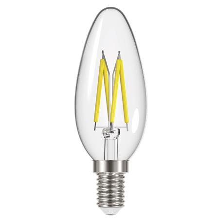 ENERGIZER LED izzó, E14, filament gyertya, 4W (40W), 470lm, 2700K, ENERGIZER