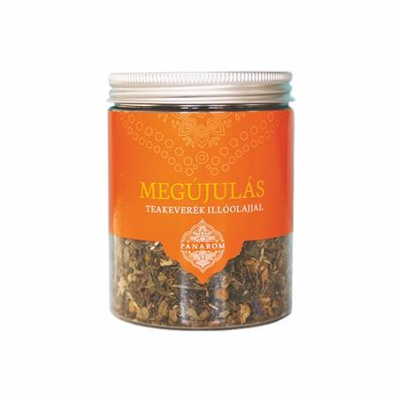 PANAROM Teakeverék, illóolajjal, 50 g, PANAROM "Megújulás"