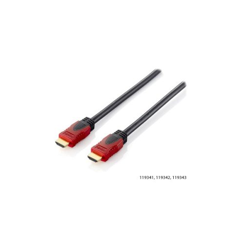 EQUIP HDMI kábel, aranyozott, 2 m, EQUIP