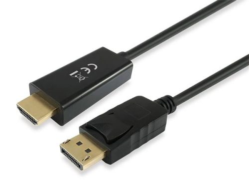 EQUIP Átalakító kábel, DisplayPort-HDMI, 3m, EQUIP