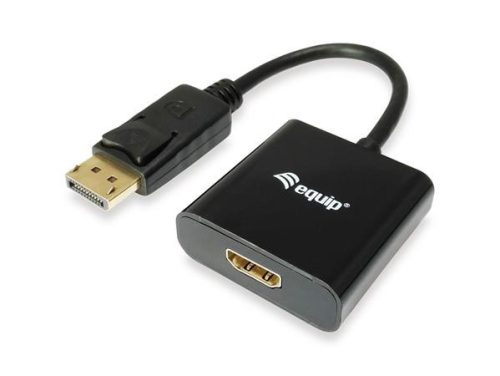 EQUIP Adapter, DisplayPort - HDMI átalakító, EQUIP