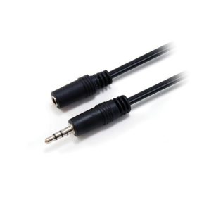 EQUIP Audio hosszabbítókábel, 3,5 mm jack, 2,5 m, EQUIP
