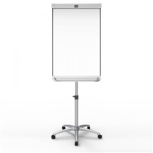 Flipchart tábla mobil 70x100cm, mágneses alukeretes görgős gurítható Evo