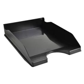   EXACOMPTA Irattálca, műanyag, A4+, EXACOMPTA "EcoBlack", fekete