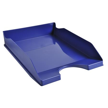 EXACOMPTA Irattálca, műanyag, A4, EXACOMPTA "Office", éjkék