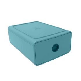   EXACOMPTA Irattároló, műanyag, 1 fiókos, EXACOMPTA "Skandi", nyugodt kék