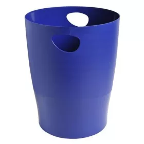   EXACOMPTA Papírkosár, 15 liter, PP, EXACOMPTA "Ecobin", sötétkék