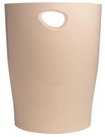 EXACOMPTA Papírkosár, 15 liter, PP, EXACOMPTA "Ecobin Skandi", nude