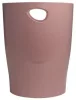 EXACOMPTA Papírkosár, 15 liter, PP, EXACOMPTA "Ecobin Skandi", púderrózsaszín