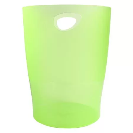 EXACOMPTA Papírkosár, 15 liter, PP, EXACOMPTA "Linicolor", almazöld