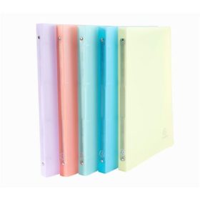   EXACOMPTA Gyűrűs könyv, 4 gyűrű, 20 mm, A4, PP, EXACOMPTA "Chromaline", vegyes pasztell színek