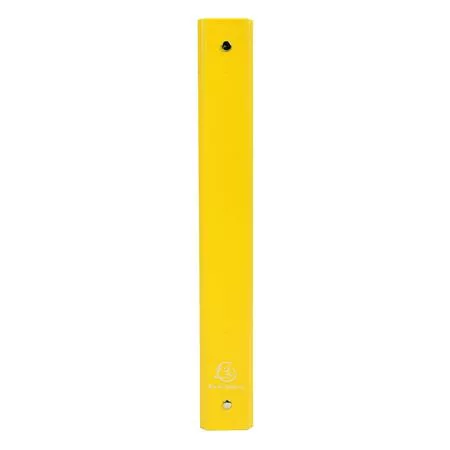 EXACOMPTA Gyűrűs könyv, 4 gyűrű, 40 mm, A4, karton, EXACOMPTA, sárga