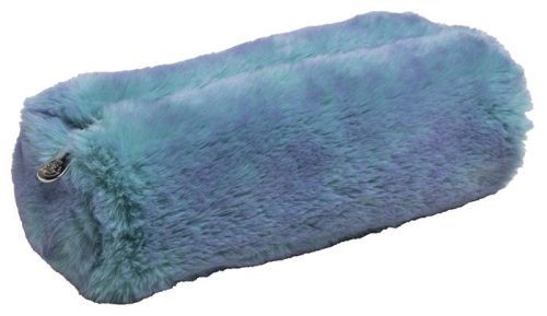 EXACOMPTA Tolltartó, cipzáras, félkör alakú, EXACOMPTA "Gentil Monstre", vegyes színek