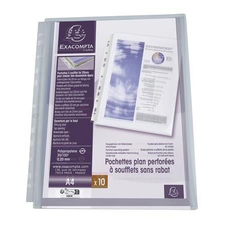 EXACOMPTA Katalógustartó genotherm, lefűzhető, A4, PP, EXACOMPTA