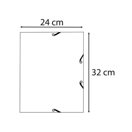 EXACOMPTA Gumis mappa, prespán, A4, 15 mm, EXACOMPTA, "AutentiK", szürkéskék