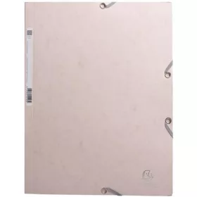   EXACOMPTA Gumis mappa, prespán, A4, EXACOMPTA "Skandi", nude