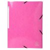 EXACOMPTA Gumis, mappa, karton, A4, EXACOMPTA "Iderama", pink