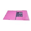 EXACOMPTA Gumis, mappa, karton, A4, EXACOMPTA "Iderama", pink