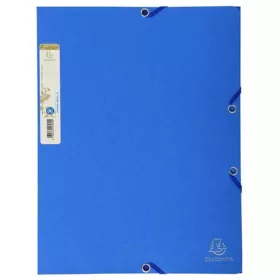   EXACOMPTA Gumis mappa, karton, A4, EXACOMPTA "Forever®", kék